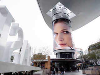 LAS VEGAS FASHION SHOW MALL </br>On Site Column Projection